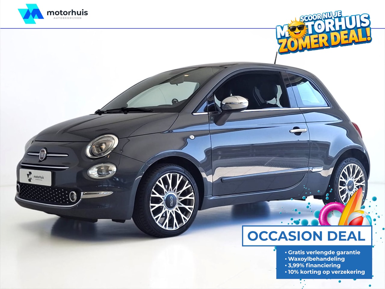 Fiat 500 - 1.2 Star | Airco (automatisch) | Cruise control | Lichtmetalen velgen 16" - AutoWereld.nl