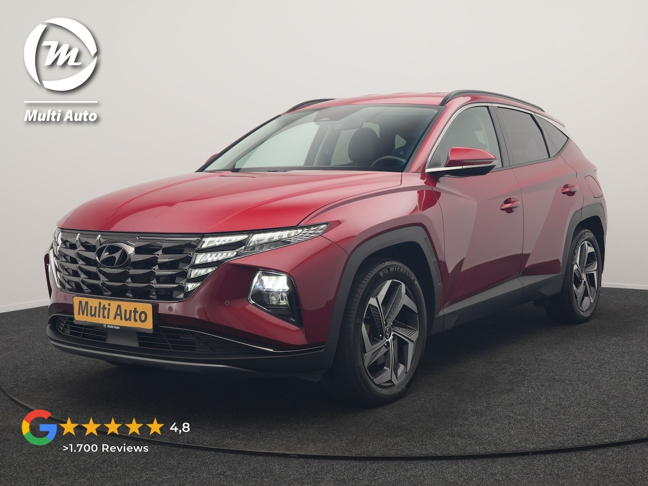 Hyundai Tucson - 1.6 T-GDI Premium 4WD PHEV 265pk Dealer O.H. | Trekhaak Afn. | Adaptive Cruise | Krell Aud - AutoWereld.nl