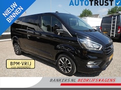 Ford Transit Custom - 2.0 TDCI 185PK L2 Dubbel cabine Airco Sport 2 x Schuifdeur