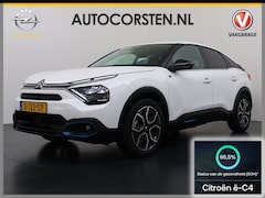 Citroën Ë-C4 - Shine 50kWh Leer+Verwarmd Adaptive-Cr. 3D-Navi 360°Camera Head-Up Warmtepomp SOH 95%Apple