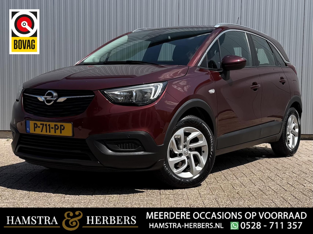 Opel Crossland X - 1.2 Turbo Innovation rood - AutoWereld.nl