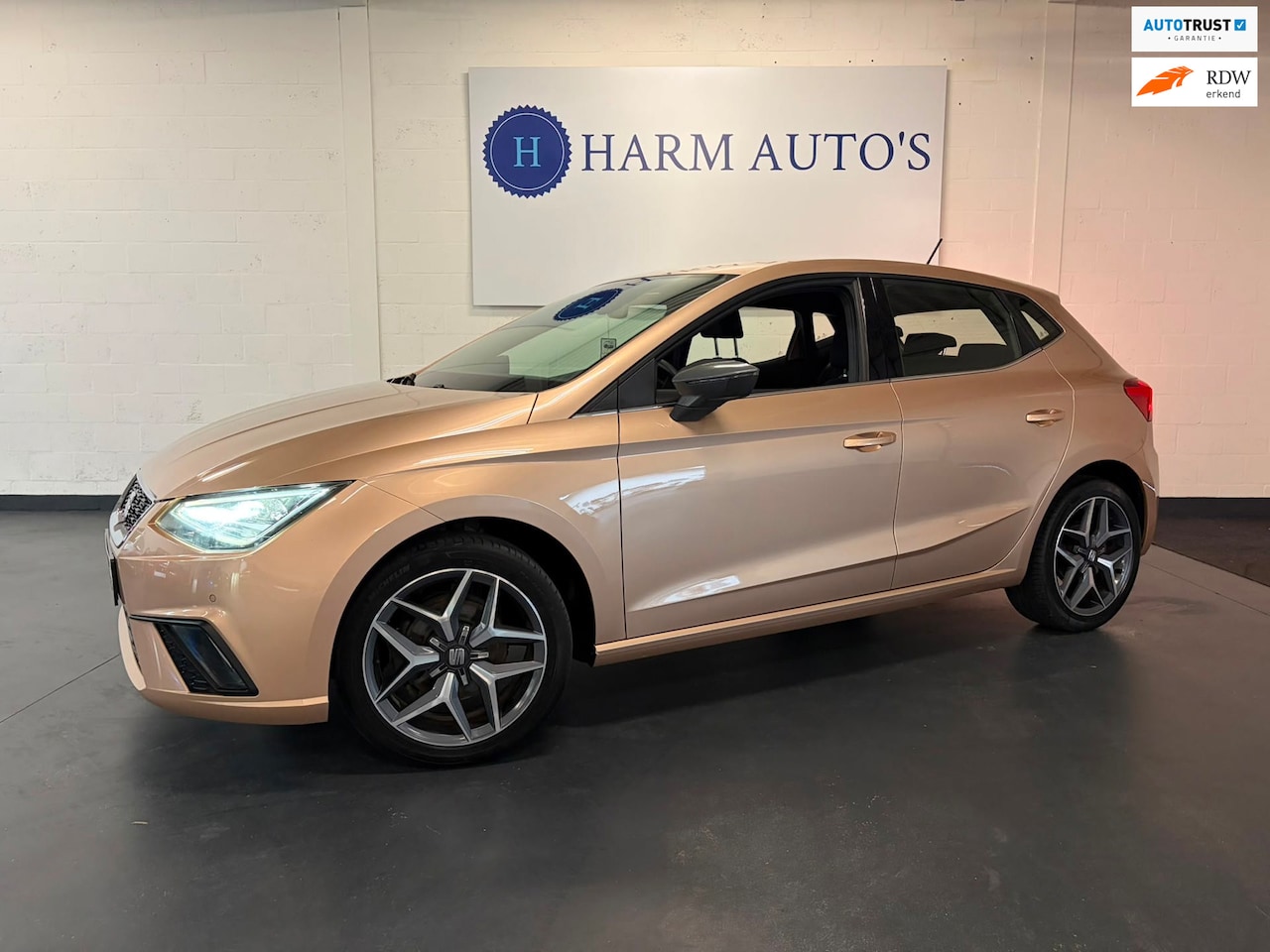 SEAT Ibiza - 1.0 TSI Excellence / 116PK / LED / cruise / clima / apple carplay / PDC - AutoWereld.nl