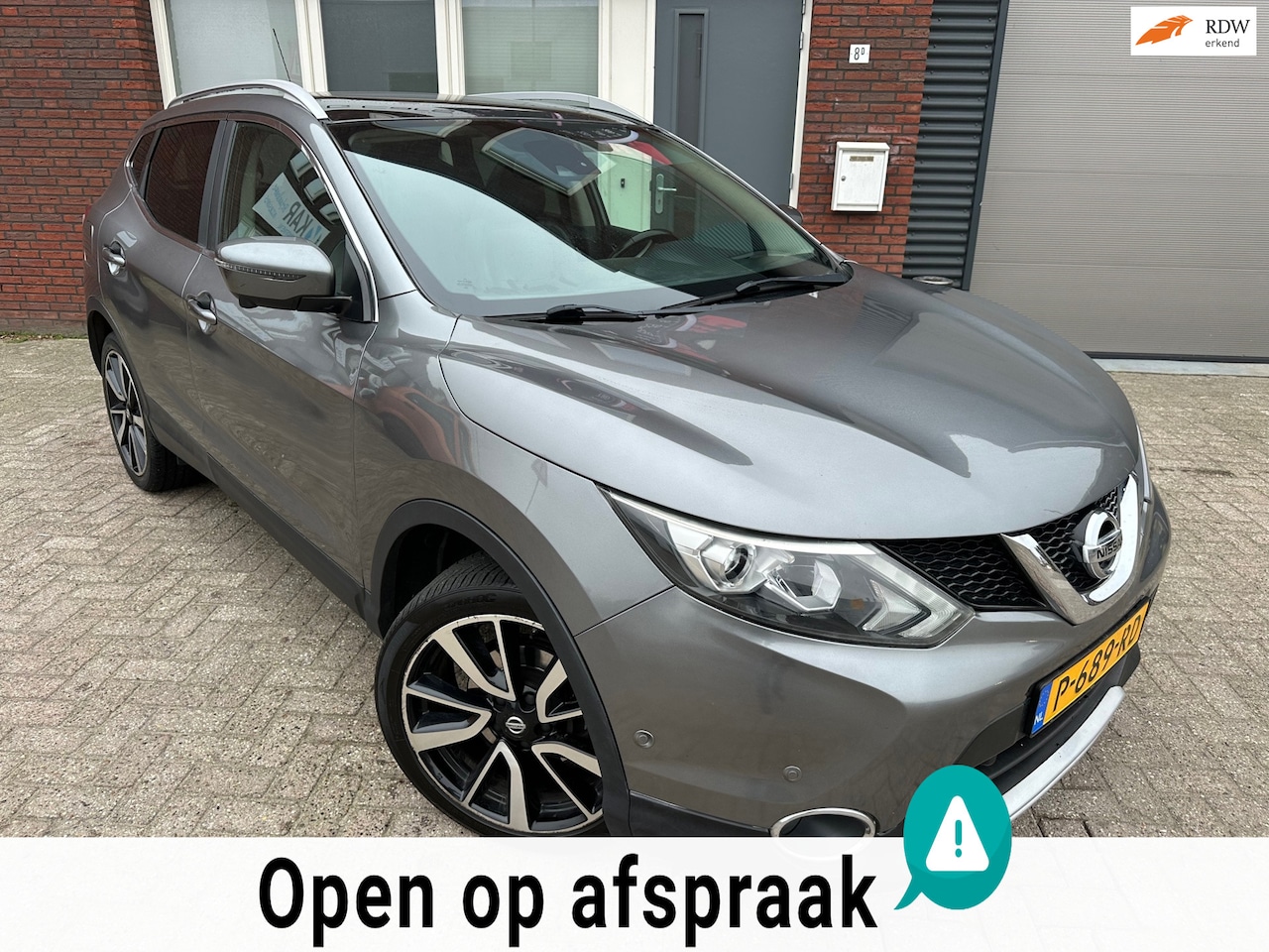 Nissan Qashqai - 1.2 Tekna / Pano / Leder / Camera / DAB / Navi / AUT - AutoWereld.nl
