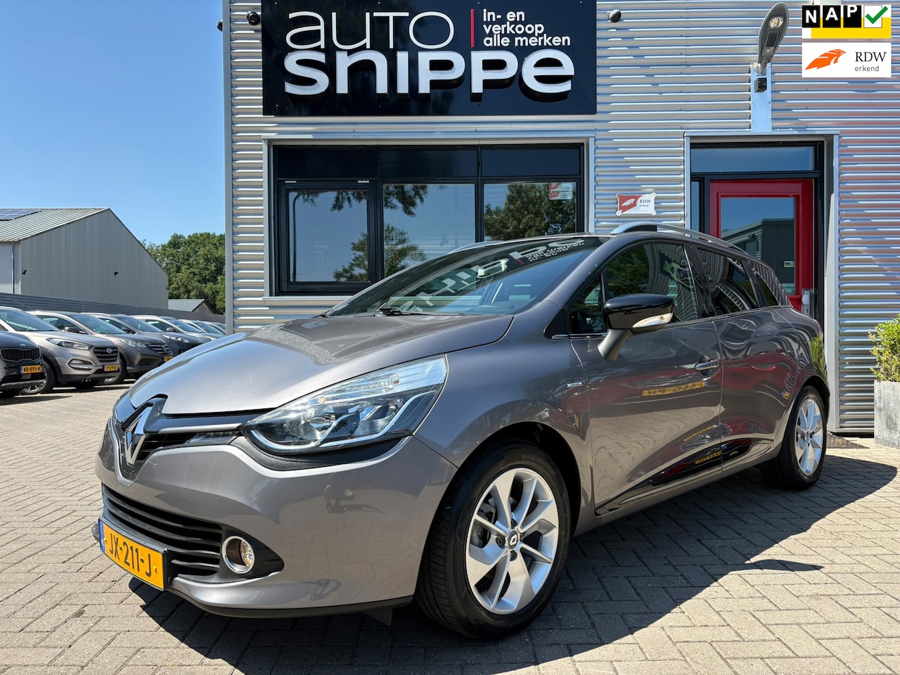 Renault Clio Estate - 0.9 TCe Limited -CLIMA-TREKHAAK-CRUISE-DAB+-DEALER ONDERHOUDEN-PDC ACHTER-NAVI-ORIGINEEL N - AutoWereld.nl