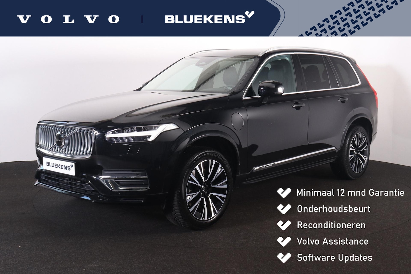 Volvo XC90 - T8 Recharge AWD Core Bright - IntelliSafe Assist & Surround - Harman/Kardon audio - Adapti - AutoWereld.nl