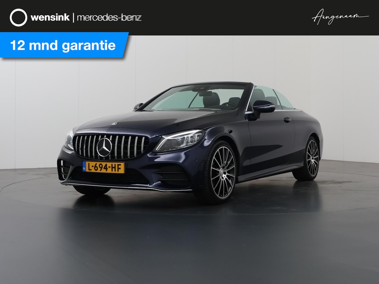 Mercedes-Benz C-klasse Cabrio - 200 Sport Edition | AMG | Distronic | Airscarf | Memory | Sfeerverlichting | - AutoWereld.nl