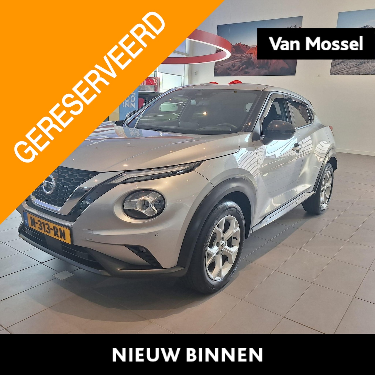 Nissan Juke - 1.0 DIG-T N-Connecta | Achteruitrijcamera | Cruise Control | Navigatie | Apple Carplay/And - AutoWereld.nl