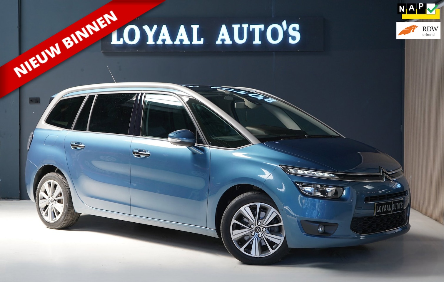Citroën Grand C4 Picasso - 1.6 THP Business | 7 PER | NAVI | AIRCO | CRUISE | PDC | NAP | APK - AutoWereld.nl