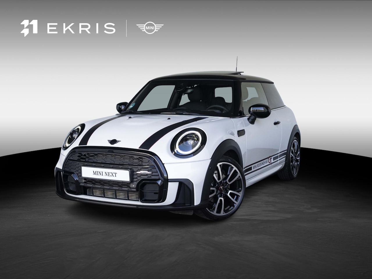 MINI 3-Deurs - Cooper Rockingham GT | JCW-pakket | Adaptief onderstel | Stuur & Stoelverwarming | Achteru - AutoWereld.nl