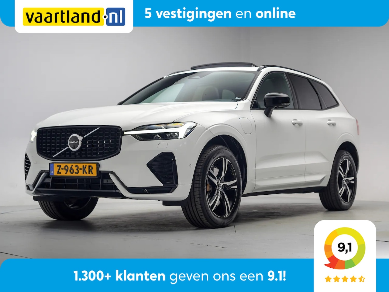 Volvo XC60 - T6 Recharge R-Design Aut. [ Panoramadak H/K Memory Leder ] - AutoWereld.nl