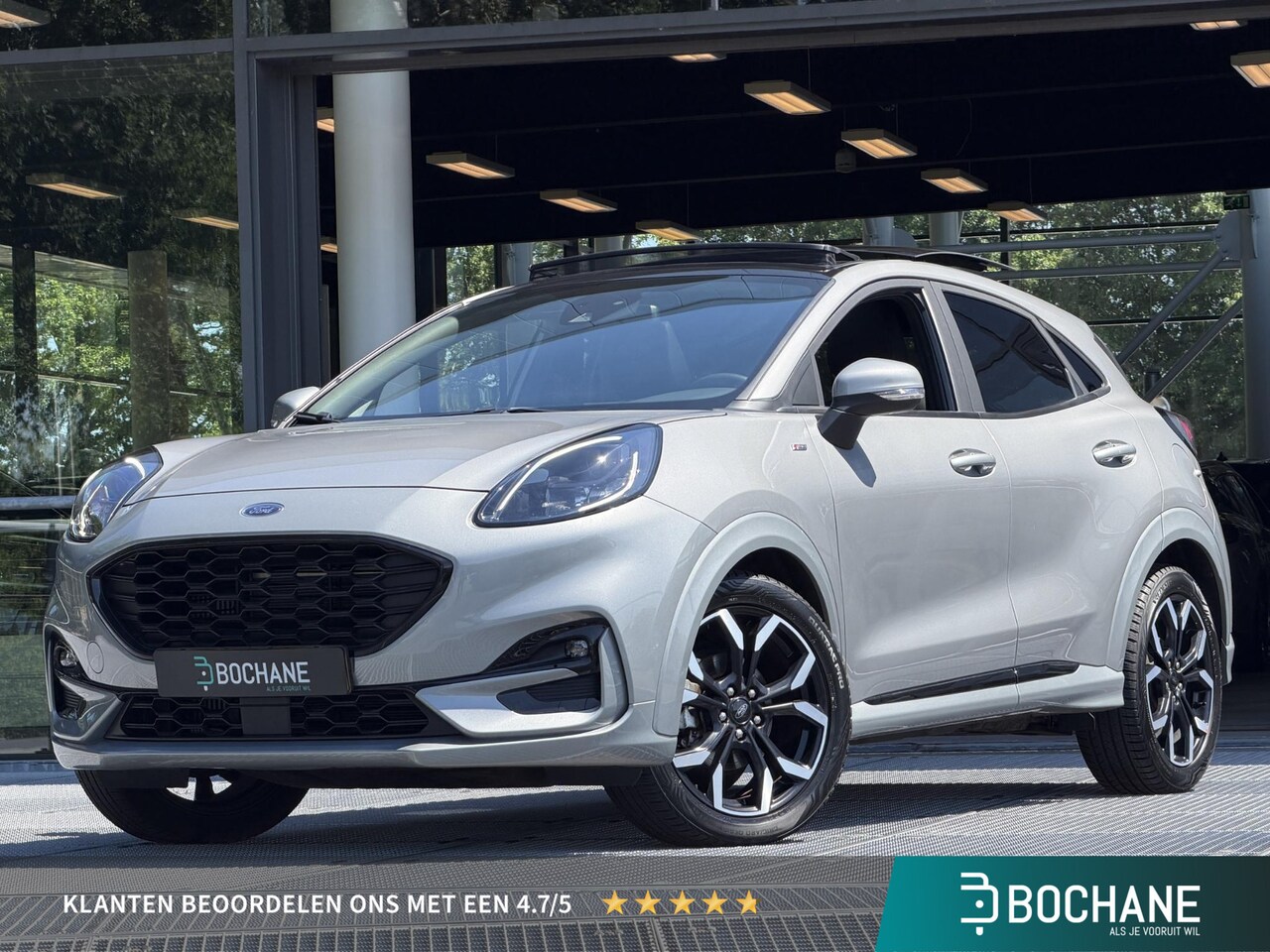 Ford Puma - 1.0 EcoBoost Hybrid ST-Line X Automaat 125PK | Panoramadak | Navigatie | Cruise Control | - AutoWereld.nl