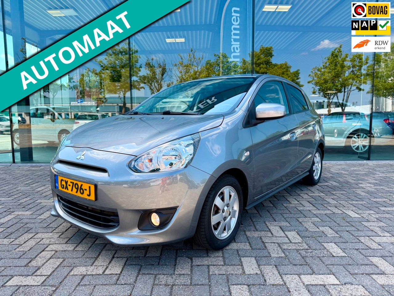Mitsubishi Space Star - 1.0 automaat Bright, NAP, Climate Control - AutoWereld.nl