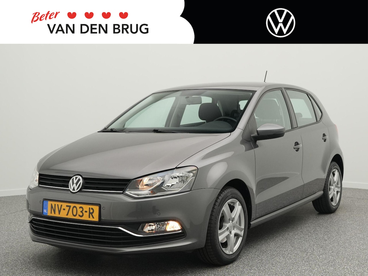 Volkswagen Polo - 1.2 TSI 90 PK Comfortline DSG Automaat | Airconditioning | Trekhaak | 15" | Parkeersensore - AutoWereld.nl