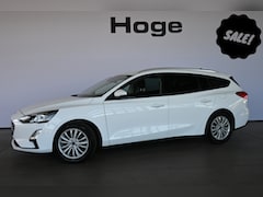 Ford Focus Wagon - 1.0 EcoBoost Titanium X Business Clima Navigatie LED 1e Eigenaar Rijklaarprijs Inruil Moge