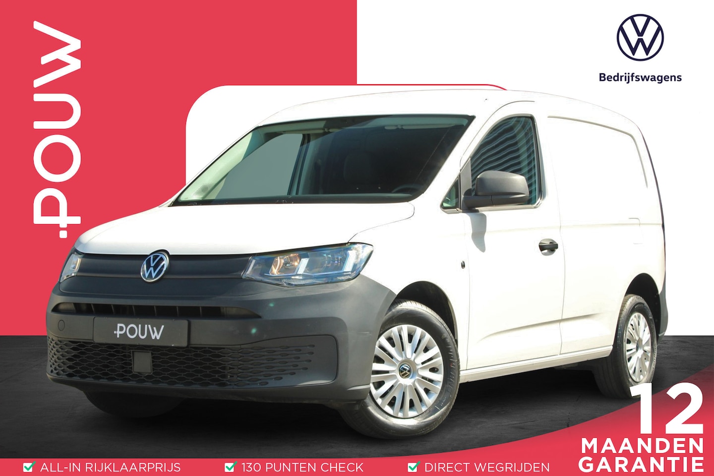 Volkswagen Caddy Cargo - 2.0 TDI 102pk | Airco | DAB+ | Parkeersensoren Achter - AutoWereld.nl