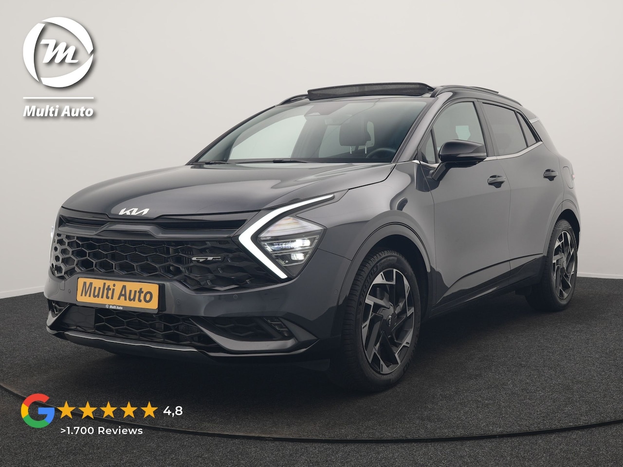 Kia Sportage - 1.6 T-GDi AWD GT-PlusLine PHEV 265pk Dealer O.H. | Panodak | Adaptive Cruise | 360 Camera - AutoWereld.nl