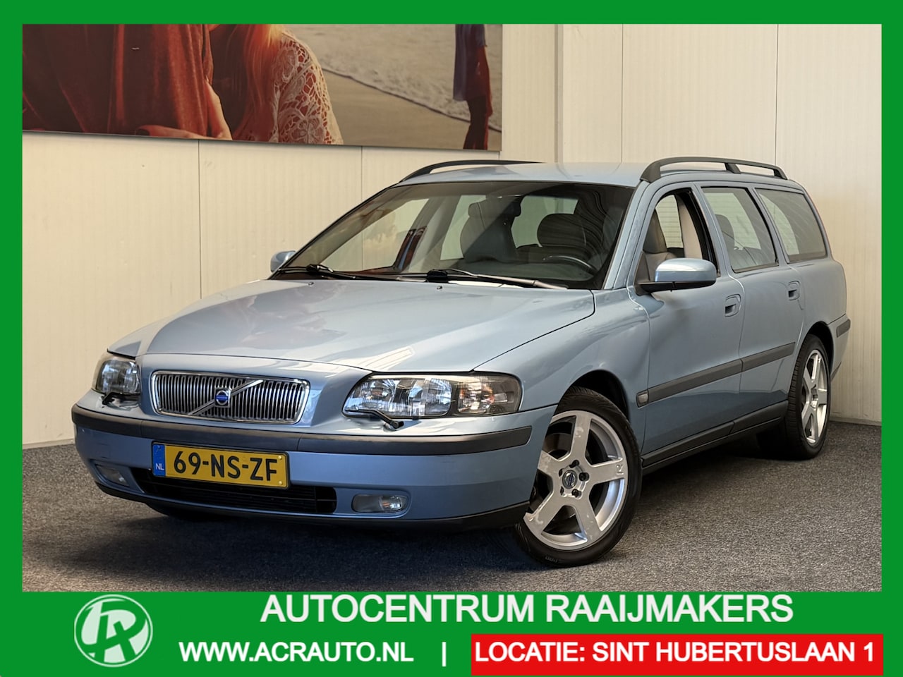 Volvo V70 - 2.5T LEDER ELK. VERSTELBARE BESTUURDERSSTOEL CRUISE CONTROL CLIMATE CONTROL BLUETOOTH TELE - AutoWereld.nl
