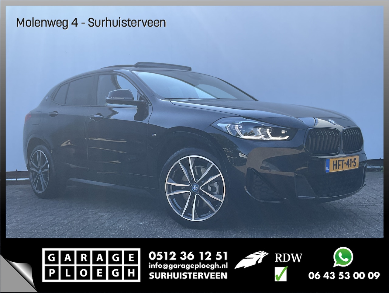 BMW X2 - xDrive25e High Executive M-Sport H&K HUD Pano.dak PHEV Sportzetels Plug-in - AutoWereld.nl