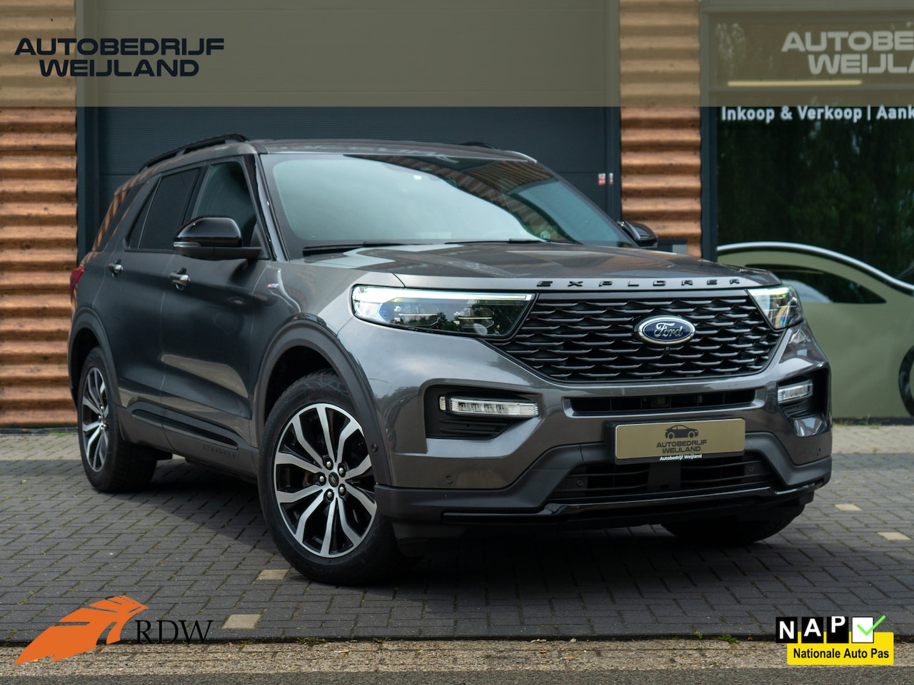 Ford Explorer - 3.0 V6 457PK PHEV ST-Line NIEUWSTAAT DEALER ONDERHOUDEN SOH 95% I ST-line I Winterpakket I - AutoWereld.nl