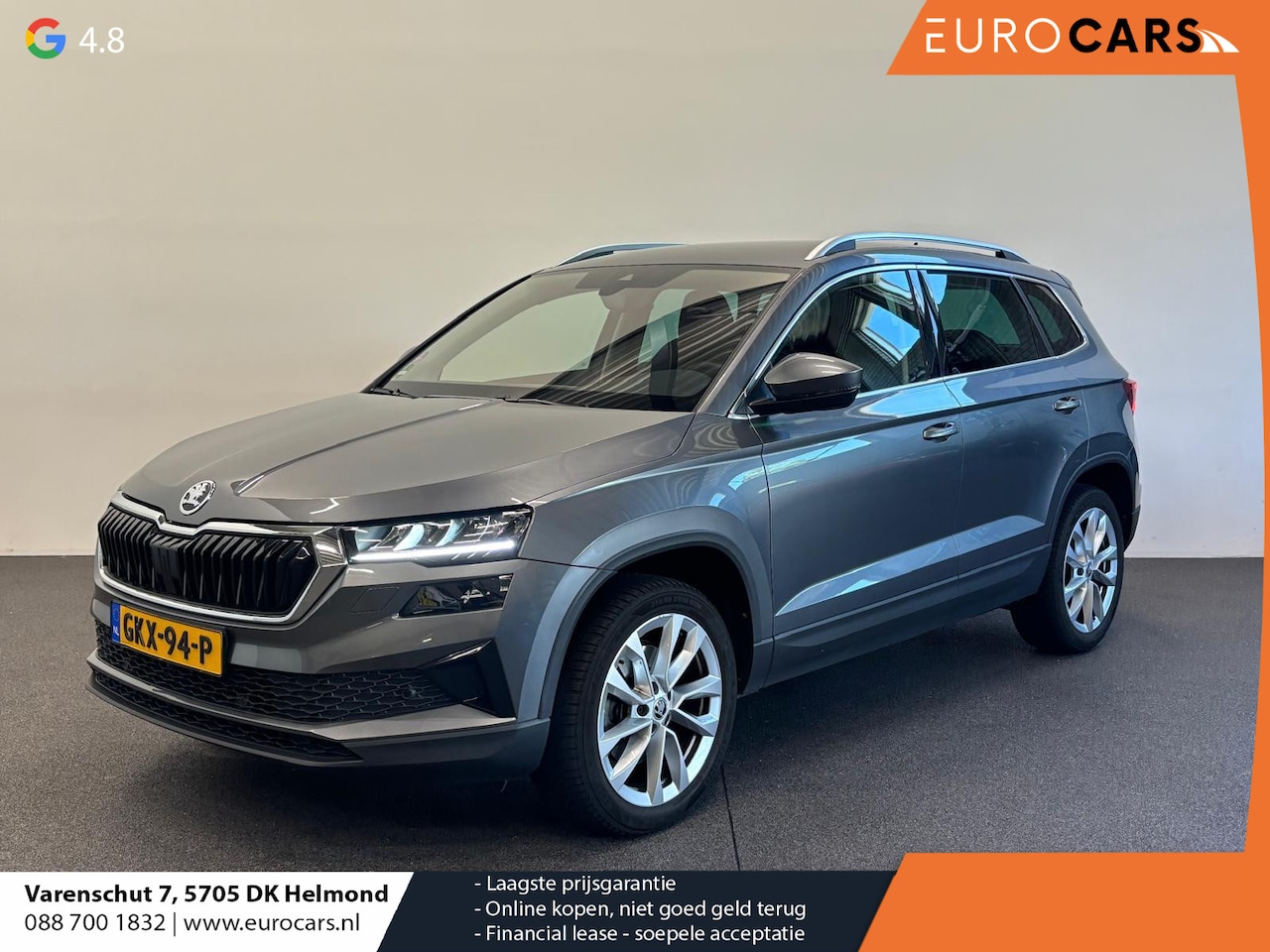 Skoda Karoq - 1.5 TSI 150pk DSG Style Navigatie Apple Carplay/Android Auto Parkeersensoren Camera Adapti - AutoWereld.nl