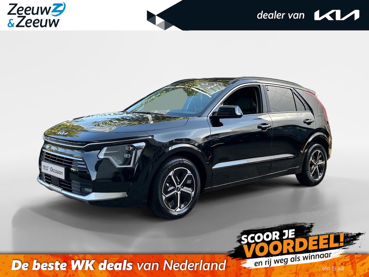 Kia Niro - 1.6 GDi Hybrid DynamicPlusLine | Apple Carplay / Android Auto | Navigatiesysteem | Stoel + - AutoWereld.nl