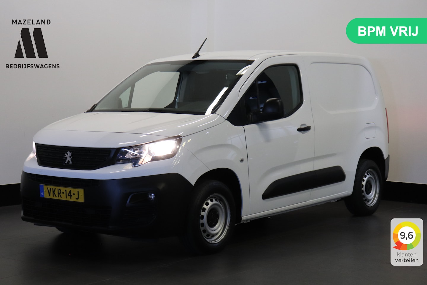 Peugeot Partner - 1.2 Benzine! EURO 6 - Airco - Navi - Cruise - €11.499,- Excl. - AutoWereld.nl
