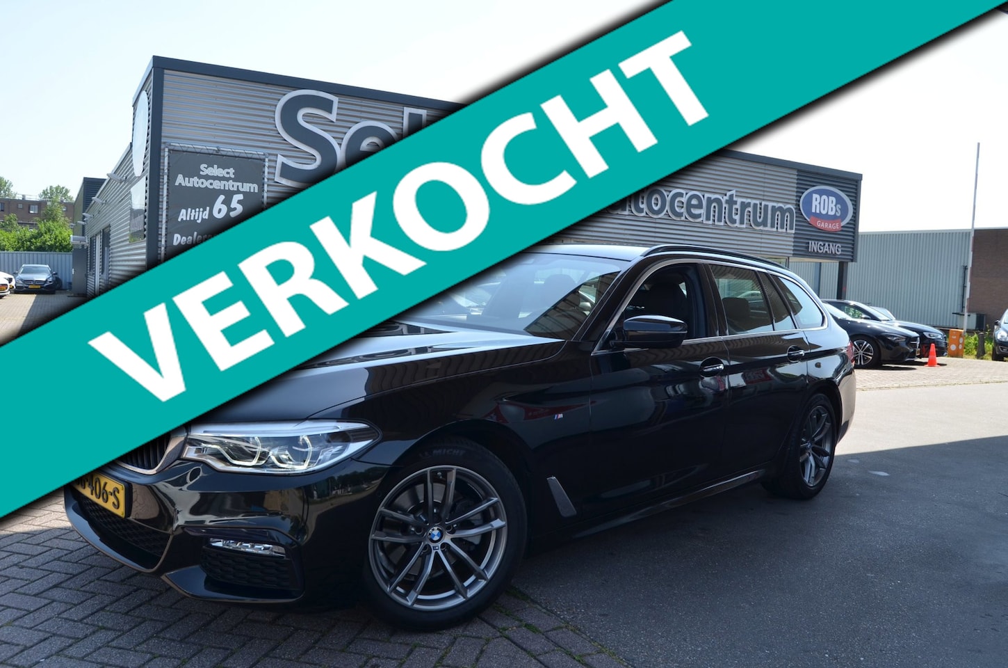 BMW 5-serie Touring - 520i High Executive|M-PAKKET|ZWART LEER|DEALER AUTO|MEMORY|ELECTR. A.KLEP - AutoWereld.nl