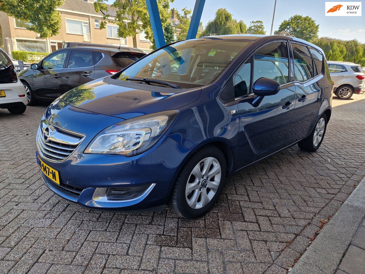Opel Meriva - 1.4 Turbo Cosmo | Lage KM | Trekhaak | Navi | Airco - AutoWereld.nl