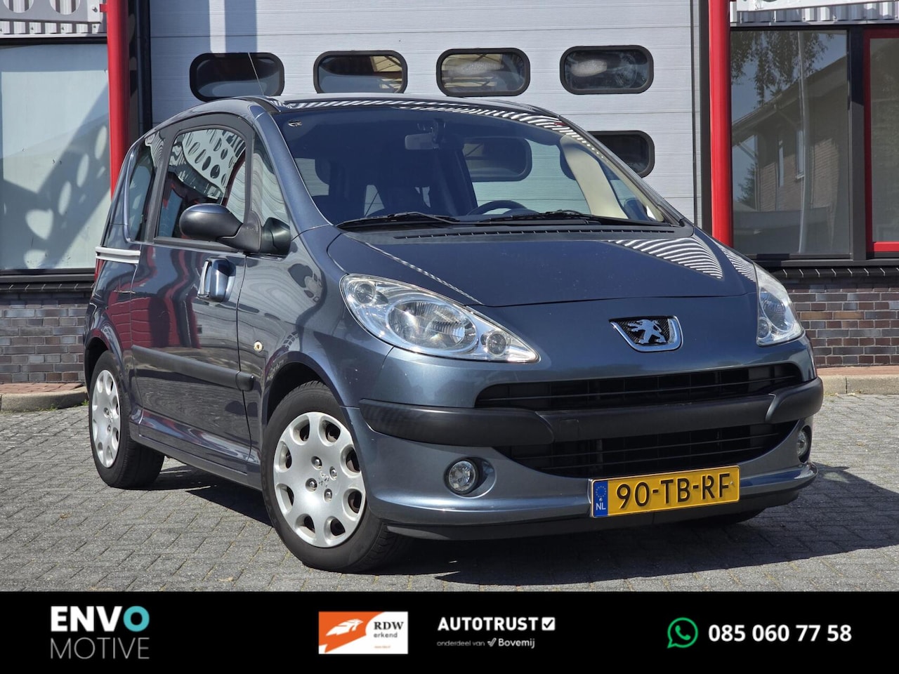 Peugeot 1007 - 1.6-16V Sesam Sporty Airco/Trekhaak/PDC/Cruise - AutoWereld.nl