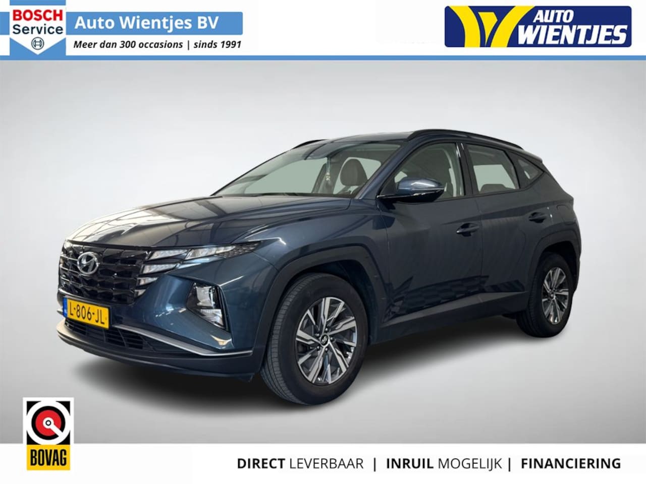 Hyundai Tucson - 1.6 T-GDI HEV | i-Motion | Navi | Camera | Trekhaak - AutoWereld.nl
