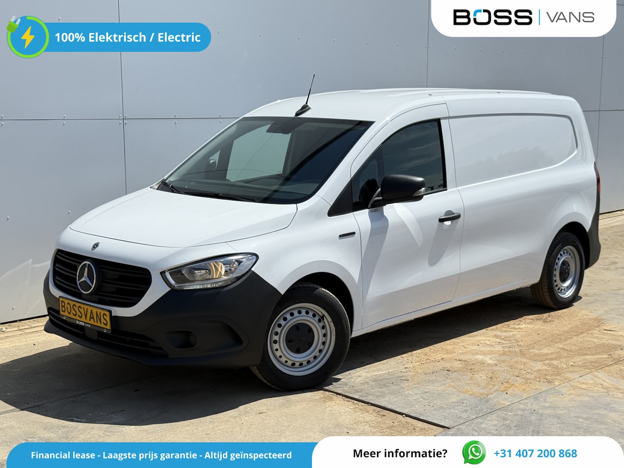 Mercedes-Benz eCitan - 112 51kWh L2 284 WLTP 98% (SOH) Camera MBUX Trekhaak 75kW Snelladen Apple Carplay Cruise C - AutoWereld.nl