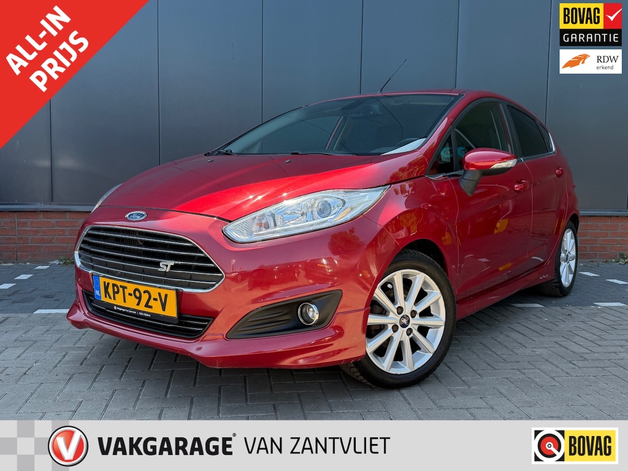 Ford Fiesta - 1.0 Titanium(12 mnd BOVAG-garantie) - AutoWereld.nl