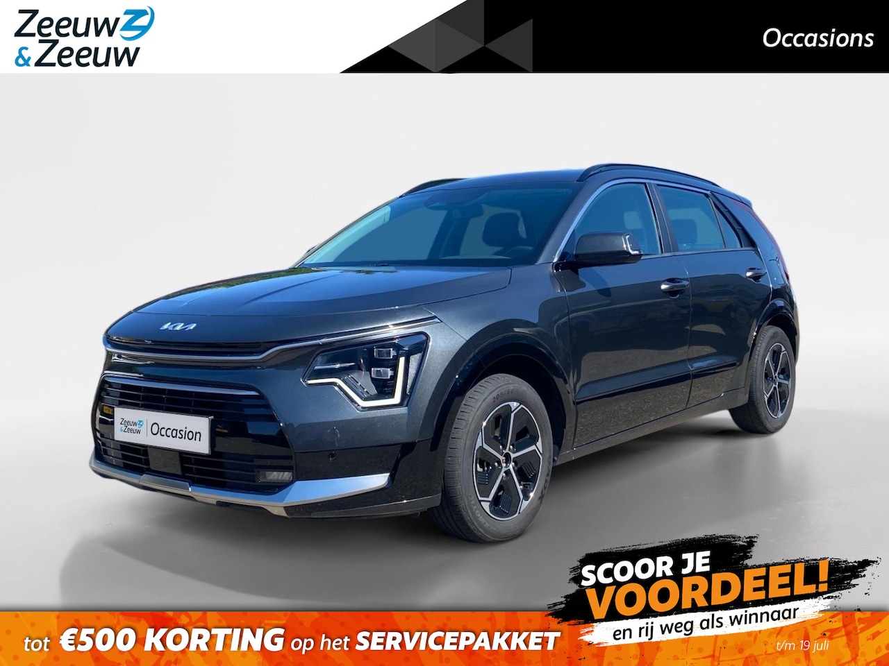 Kia Niro - 1.6 GDi Hybrid DynamicLine Climate control | LM velgen | Elektr. bestuurdersstoel | Dodeho - AutoWereld.nl