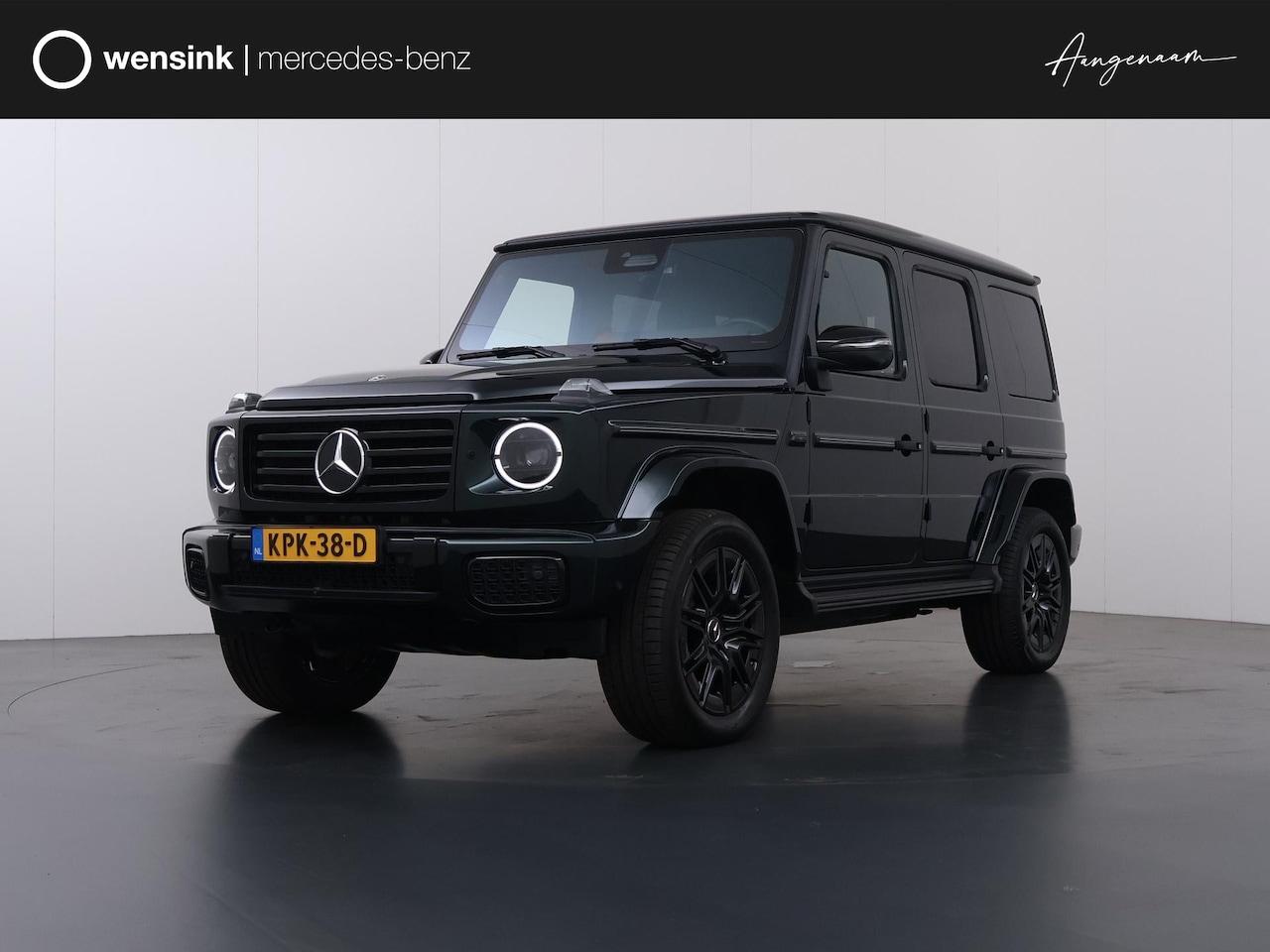 Mercedes-Benz G-klasse - 580 met EQ-Technologie 116 kWh | Smaragdgroen | Schuifdak | 360 camera | Burmester | Night - AutoWereld.nl