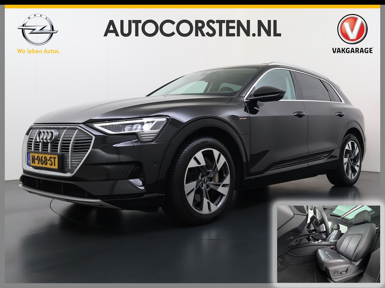 Audi e-tron - 55 408PK Quattro Advanced Edition Plus 95kWh SOH 92% Panoramadak Adap.Cruise Camera Leder+ - AutoWereld.nl