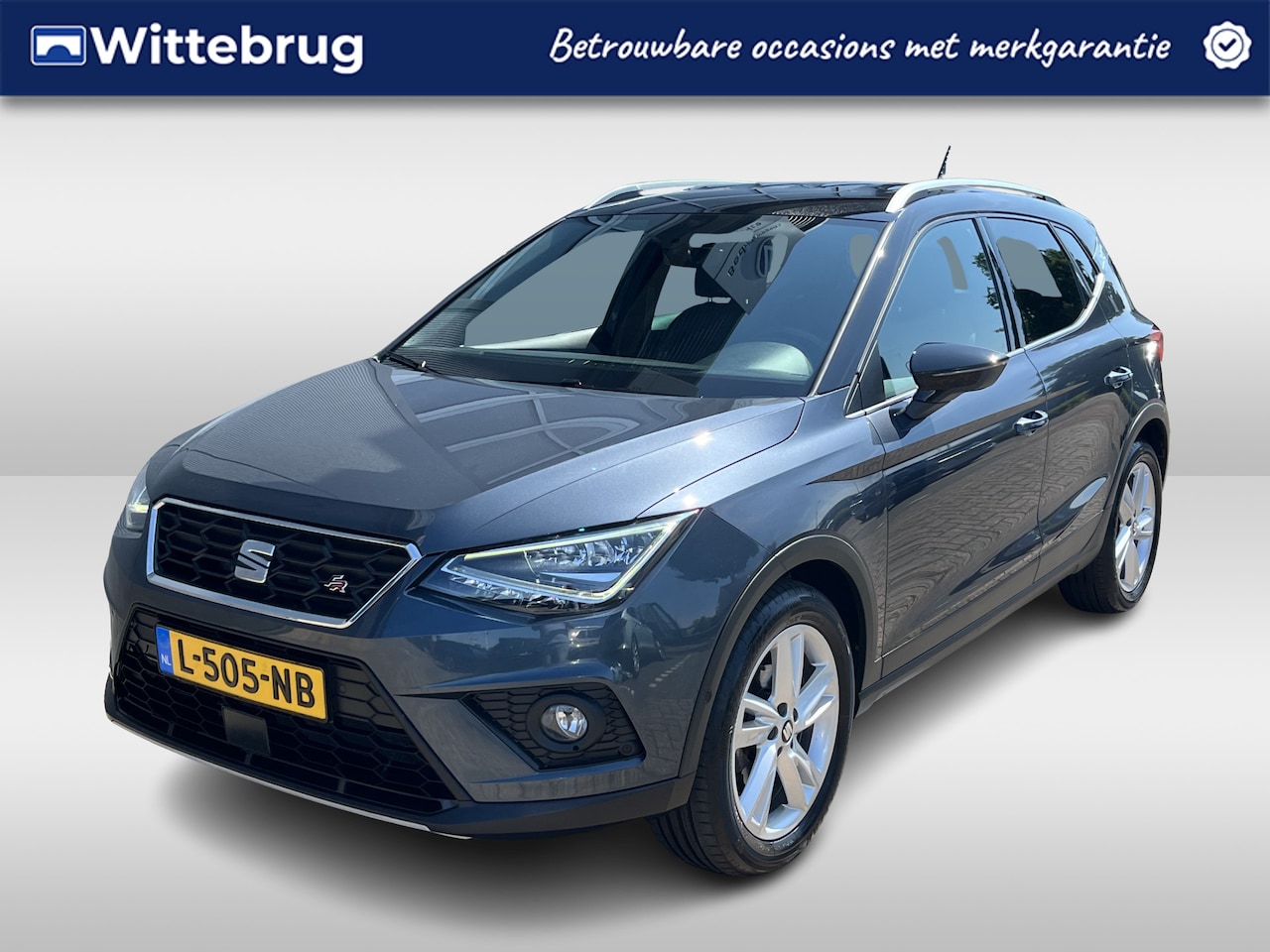 SEAT Arona - 1.0 TSI FR Business Intense / CRUISE/ DIGITAL DASH/ NAVI/ FULL LINK/ KEYLESS/ CLIMATE/ STO - AutoWereld.nl