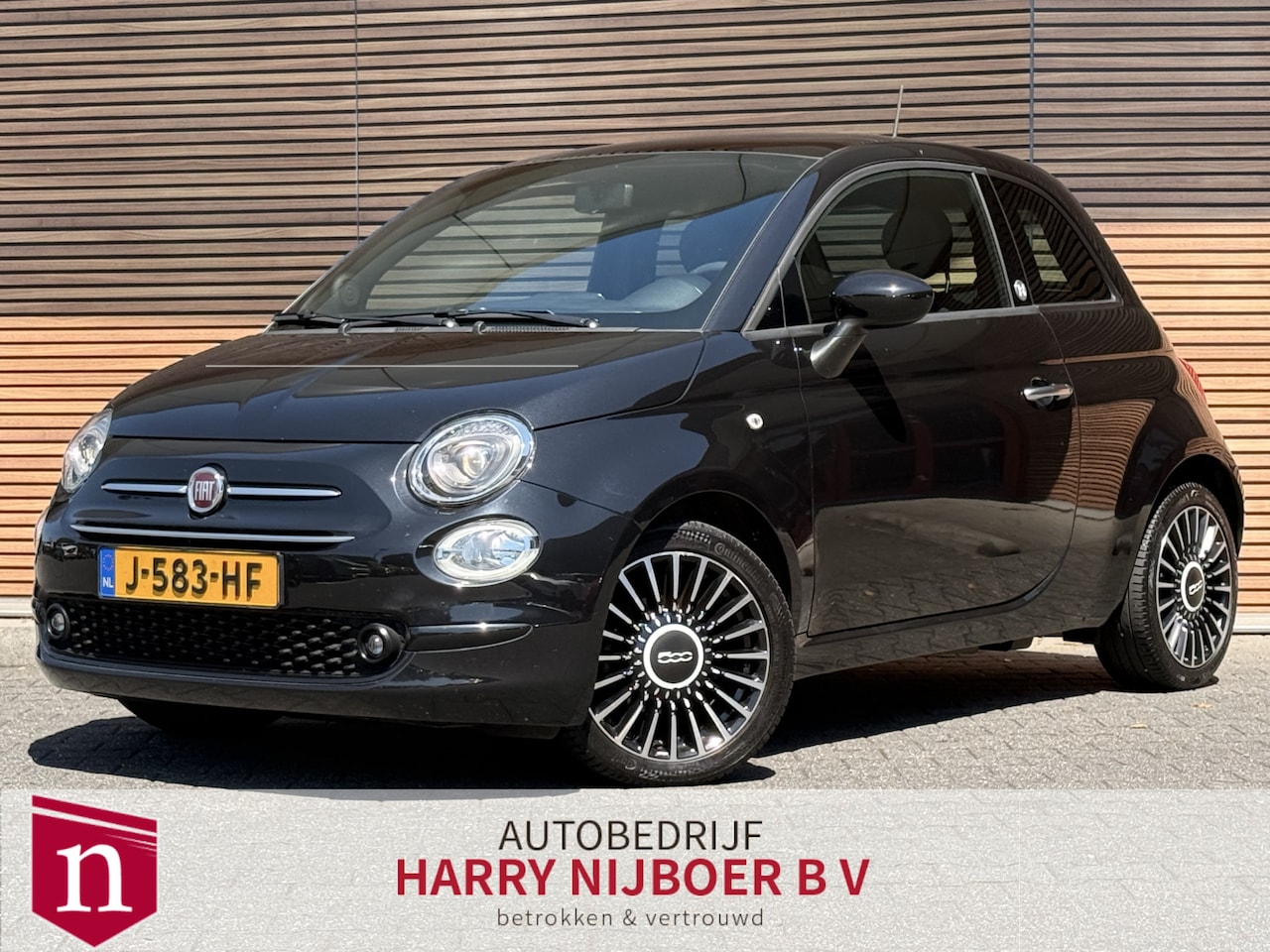 Fiat 500 - 1.0 Hybrid Launch Edition Panodak / Navi / Airco / Cruise / Sport Stuur - AutoWereld.nl