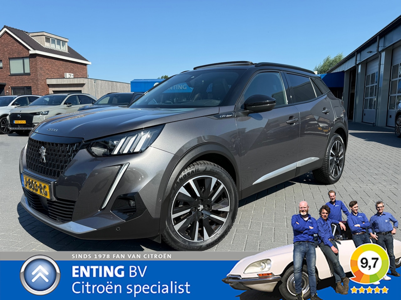 Peugeot 2008 - 1.2 PT 130 GT LINE SCHUIFDAK ADAPTIVE CRUISE 18 INCH CAMERA FULL LED NW DIS RIEM - AutoWereld.nl