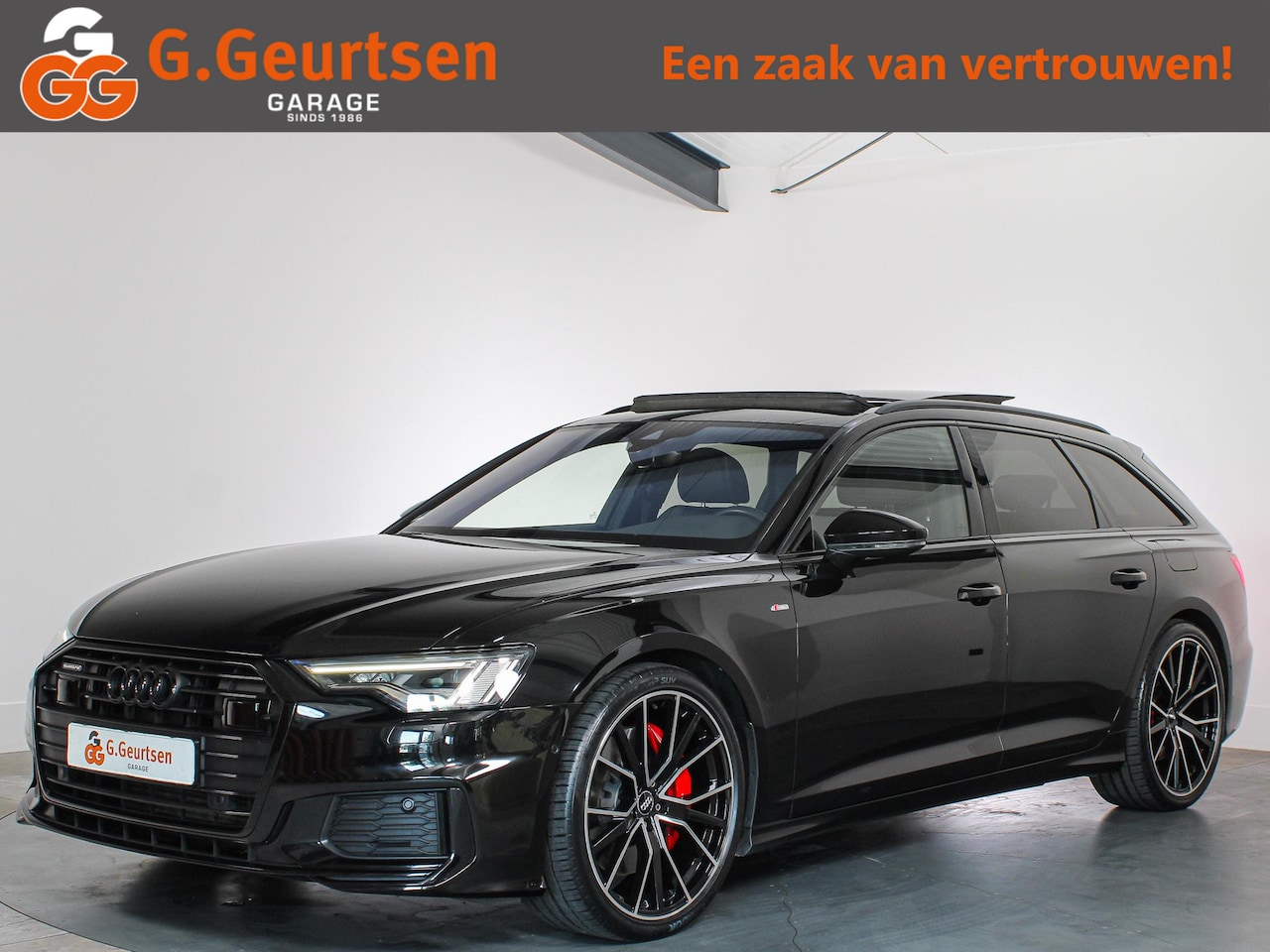 Audi A6 Avant - 55 TFSI e quattro 2X S-line Competition Panoramadak, Trekhaak, LED, Keyless, 21'' Inch - AutoWereld.nl
