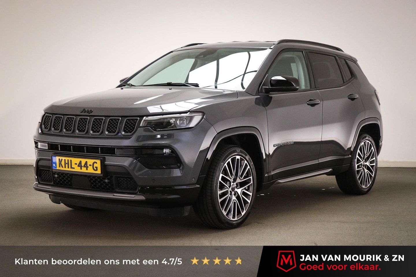 Jeep Compass - 1.5T e-Hybrid Summit | LED | STOELVENTILATIE | DAB | APPLE | CAMERA | 19" - AutoWereld.nl