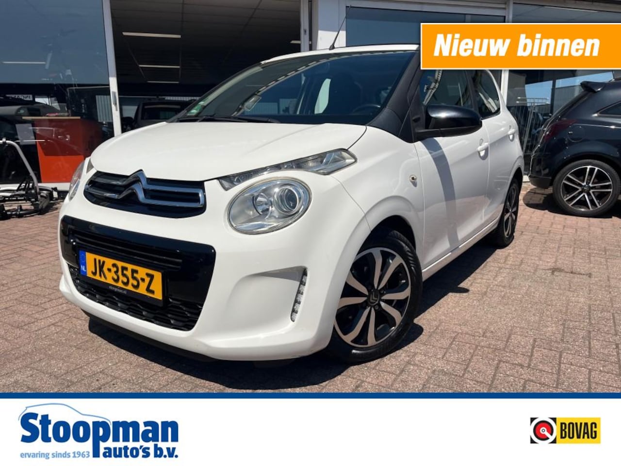 Citroën C1 - 1.0 Airscape Shine Cabriotop Airco Bluet. - AutoWereld.nl