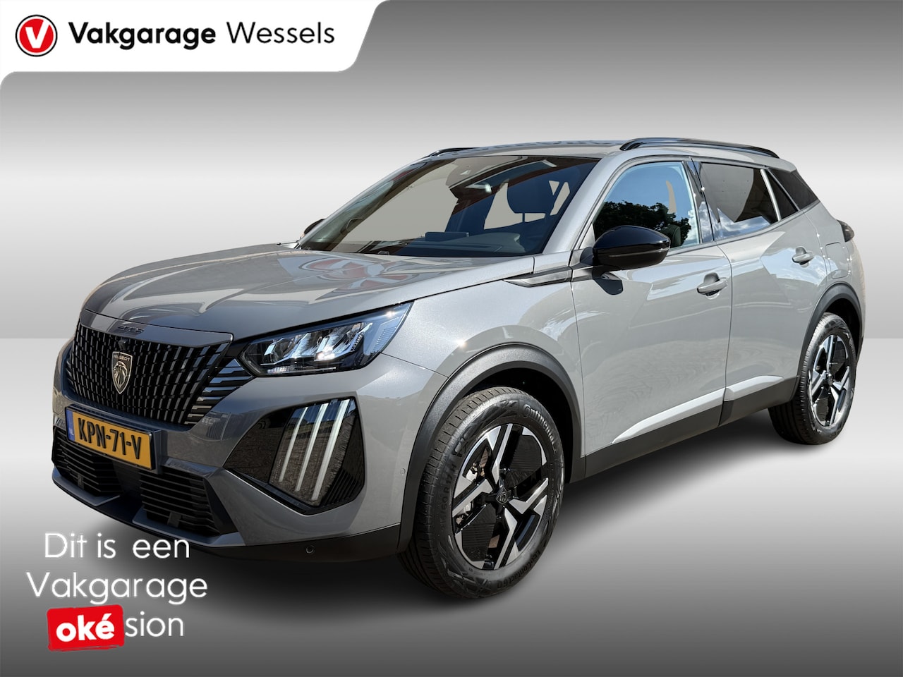 Peugeot 2008 - 1.2 Hybrid Allure Automaat | Clima | Camera | PDC | Adaptieve Cruise | Selenium Grey | - AutoWereld.nl