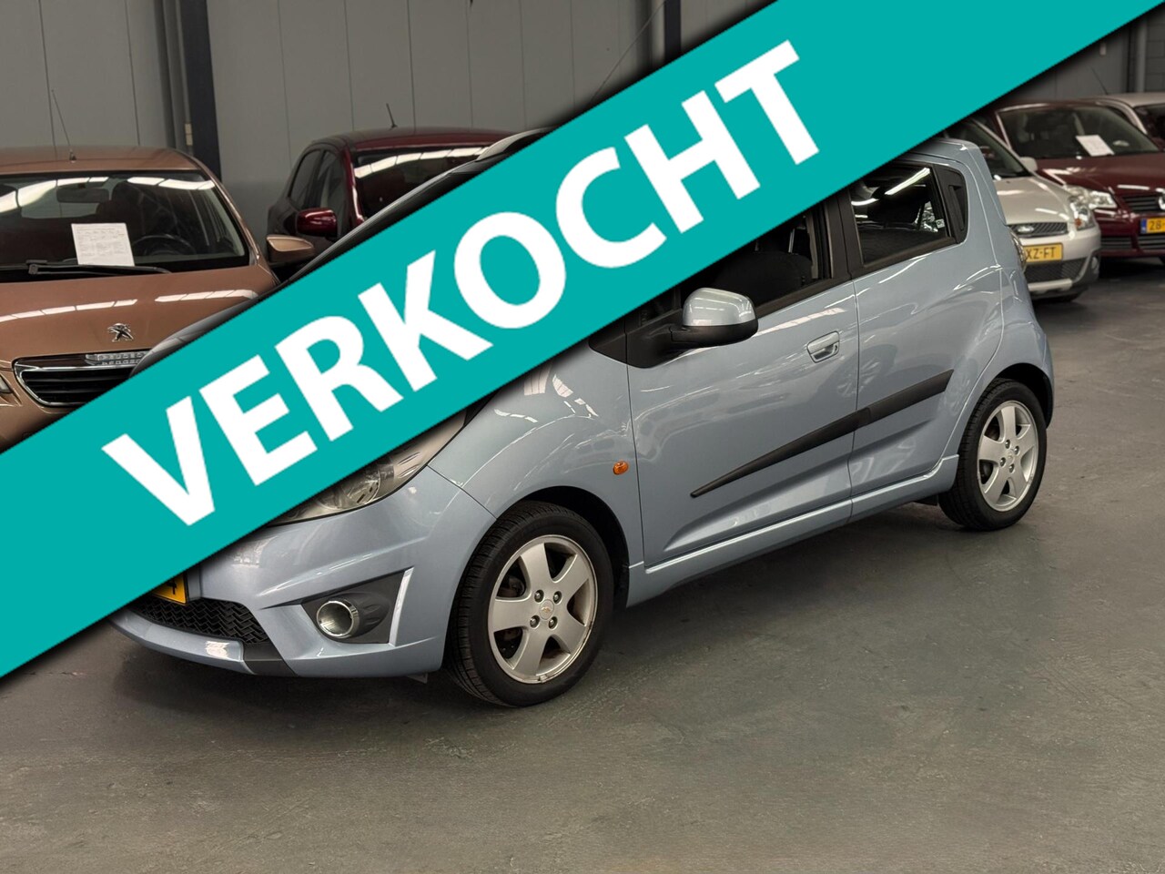 Chevrolet Spark - 1.2 16V LT Nieuwe APK NAP PDC Climate Control Airco - AutoWereld.nl