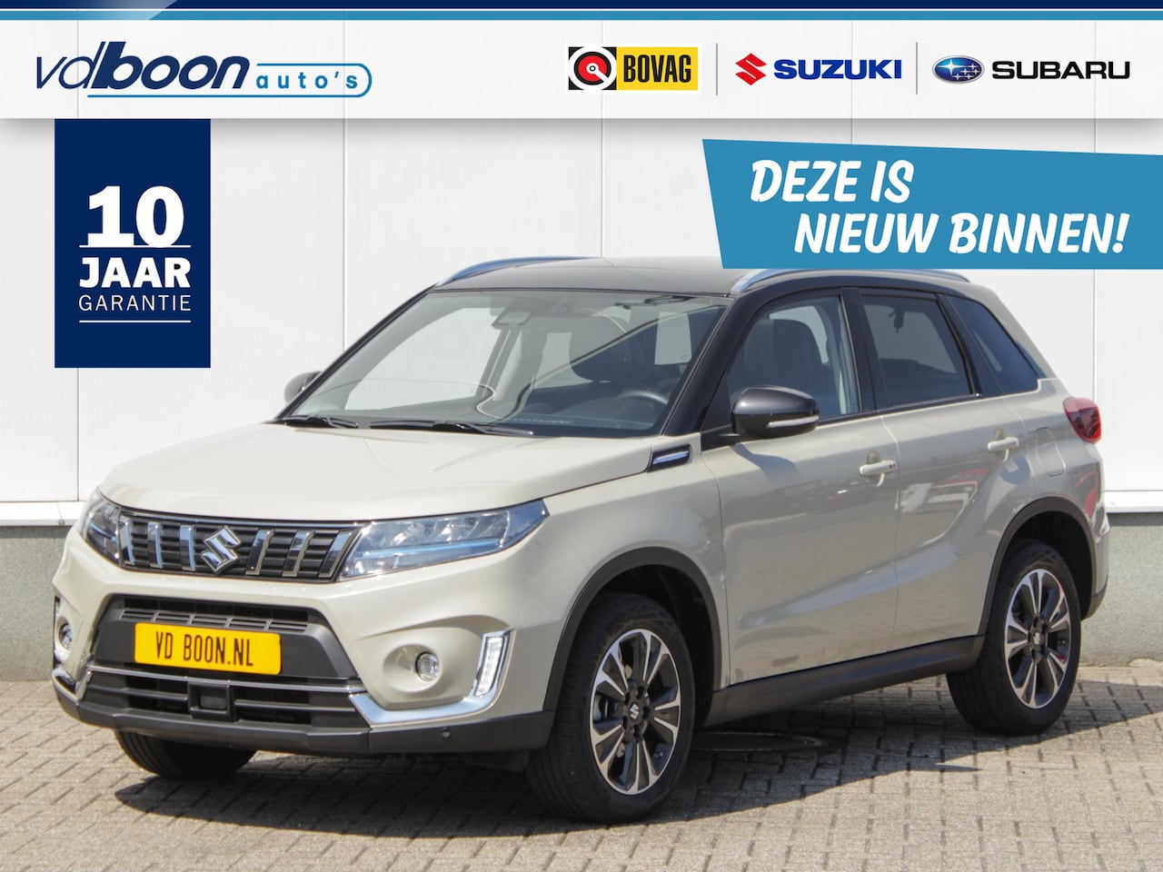 Suzuki Vitara - 1.5 Hybrid Style Automaat | Navi | Adap. Cruise | Panodak | Camera | Lm-Velgen | Trekhaak - AutoWereld.nl