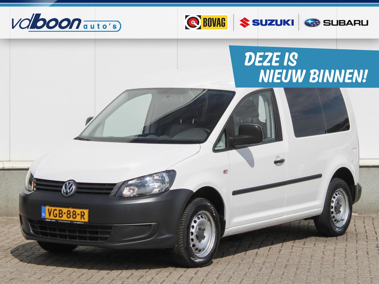 Volkswagen Caddy - 1.2 TSI | Airco | Trekhaak - AutoWereld.nl