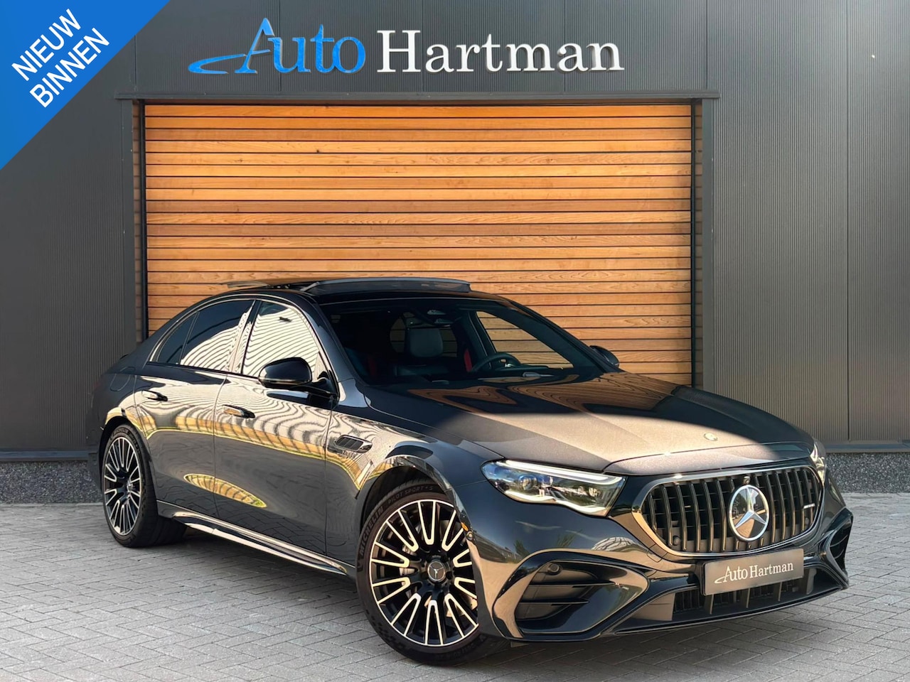 Mercedes-Benz E-klasse - AMG 53 4MATIC+ HYPERSCREEN|4W-BESTURING|BURMESTER|HEAD-UP|PANO - AutoWereld.nl