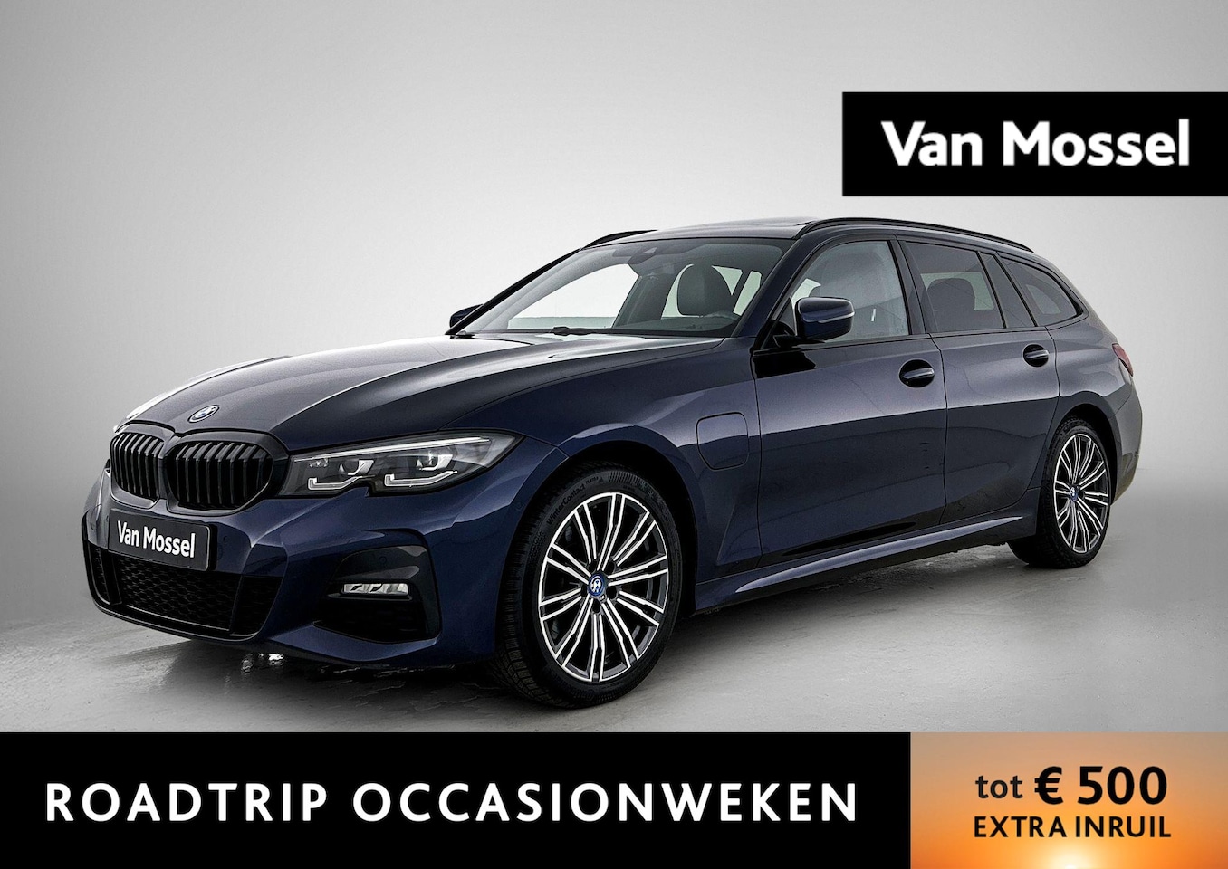 BMW 3-serie Touring - 320e (150 kW) | M-SPORT | PANORAMADAK | STOELVERWARMING | NAVIGATIE | LEDER | ELEKTRISCHE - AutoWereld.nl