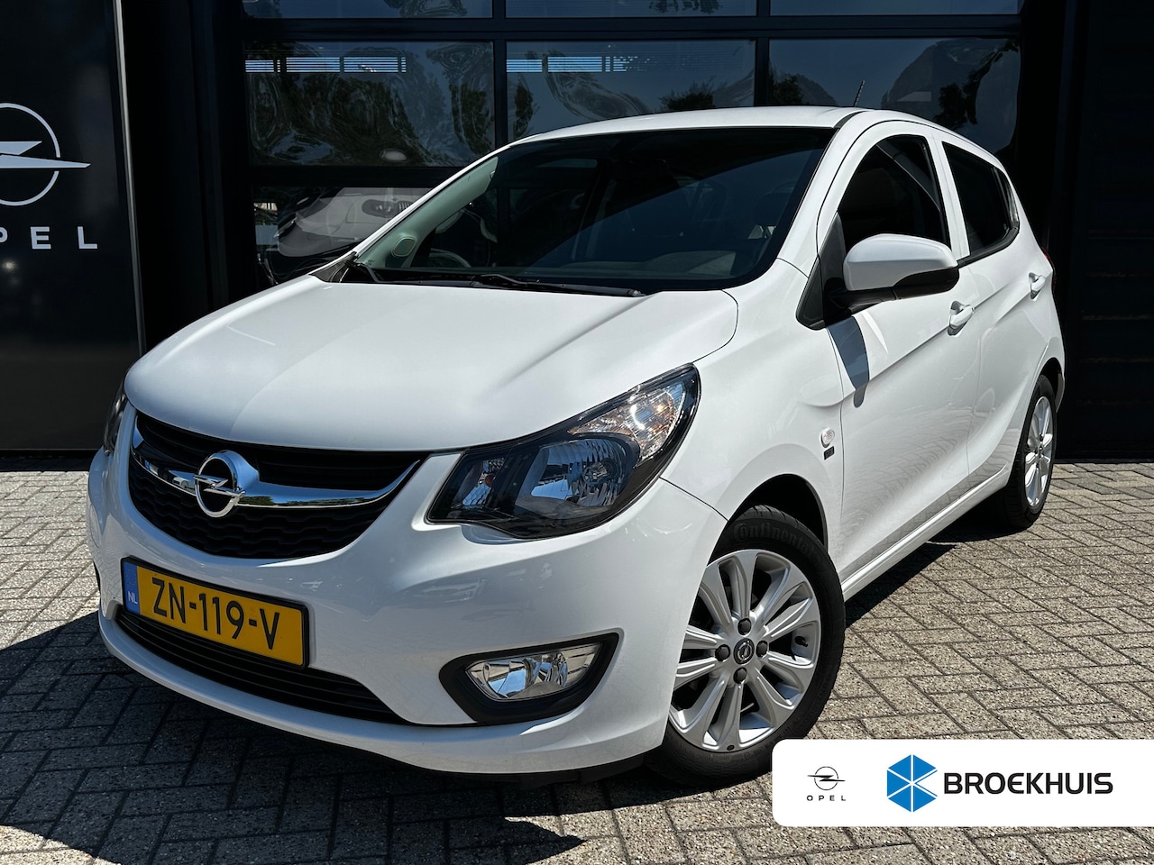 Opel Karl - 1.0 120 Jaar Edition | NAVIGATIE + APPLE CARPLAY/ANDROID AUTO| PARKEERSENSOREN ACHTER| CRU - AutoWereld.nl