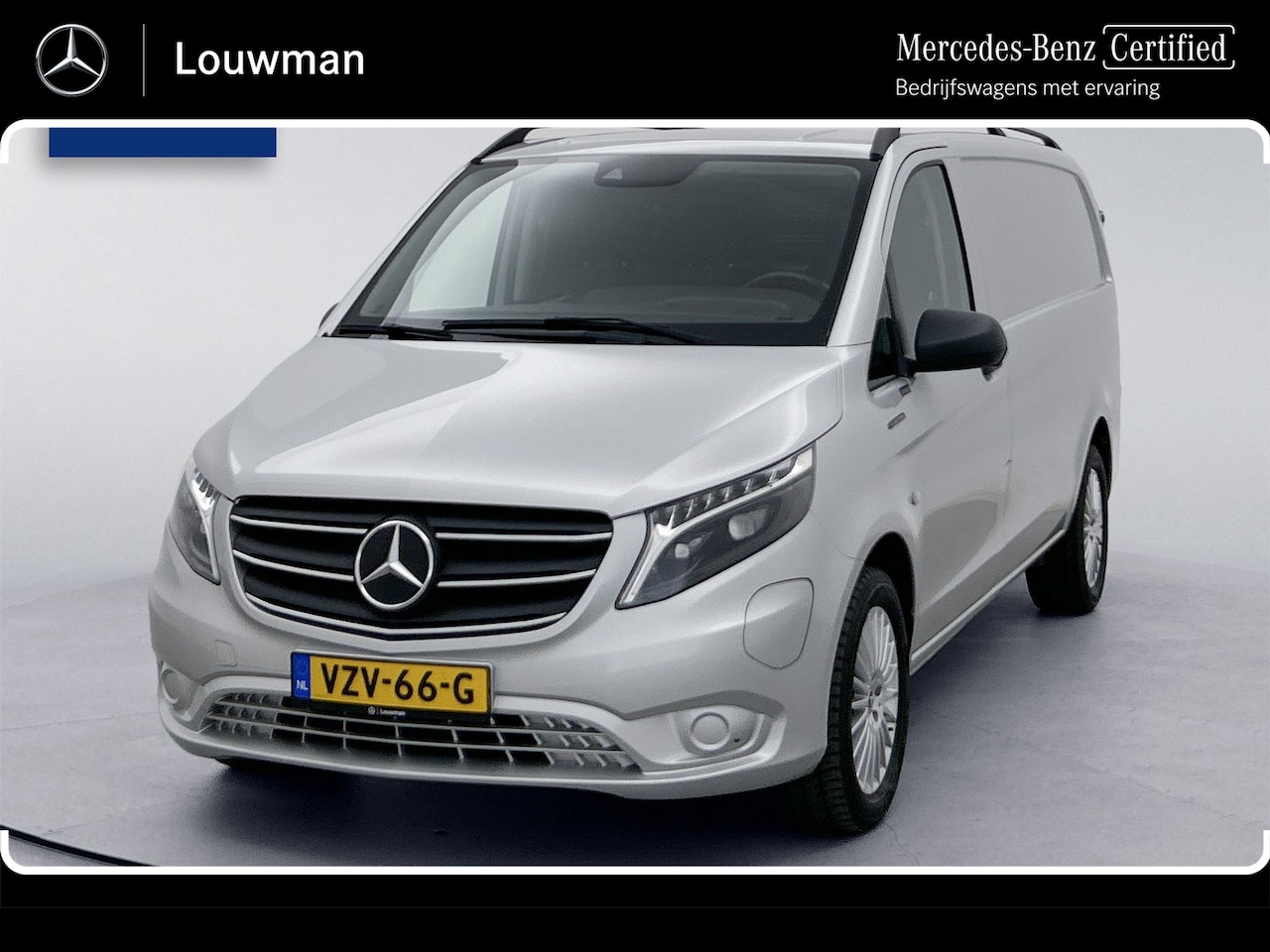 Mercedes-Benz eVito - Lang 66 kWh Led 266km actieradius Navigatie Climate control Betimmering - AutoWereld.nl