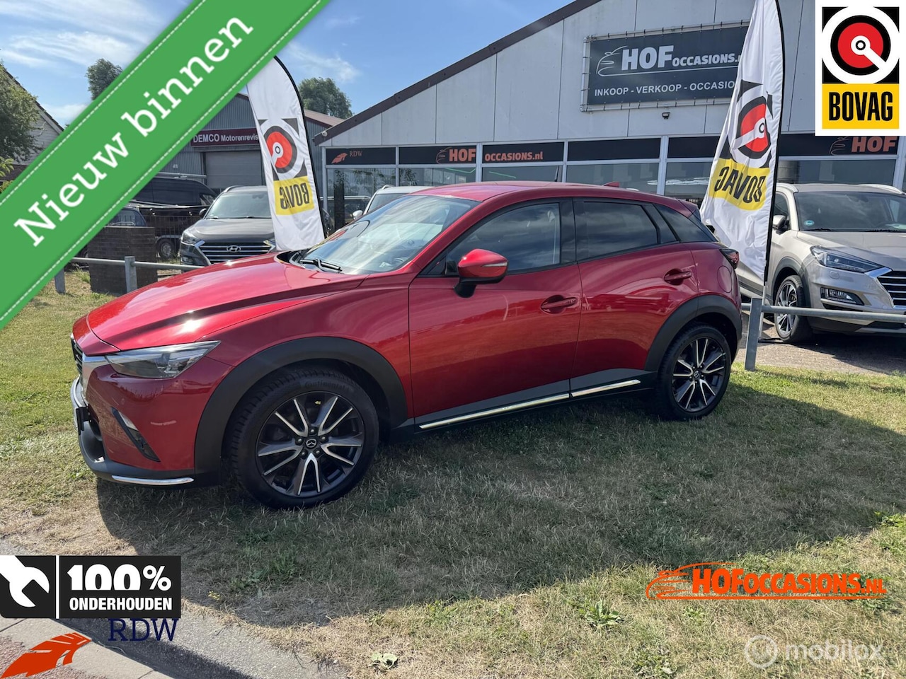 Mazda CX-3 - 2.0 SkyActiv-G 120 GT-M AUTOMAAT/HUD/TREKHAAK/FULL OPTIONS - AutoWereld.nl
